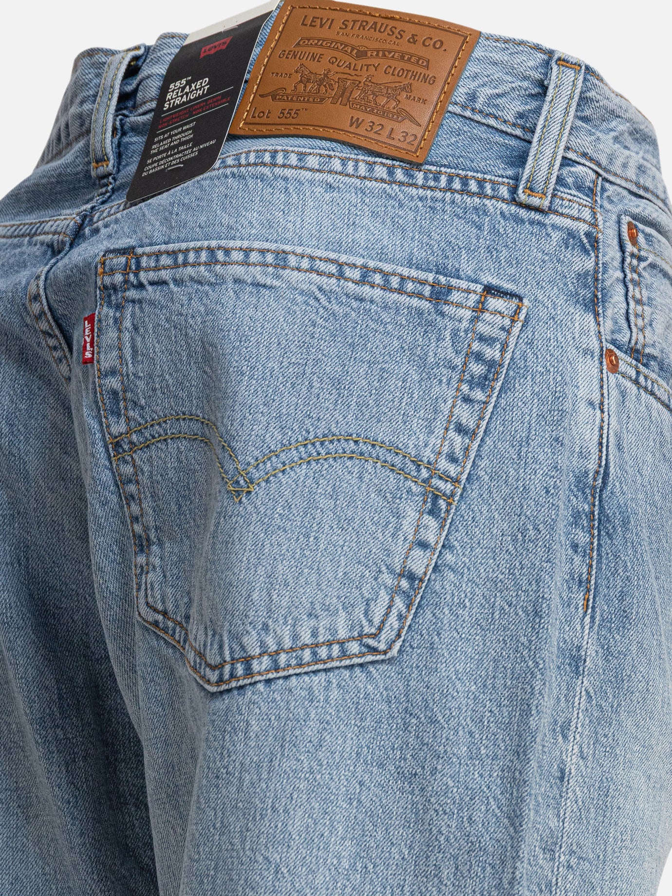 Levi&#39;s &quot;555™ Relaxed Straight&quot; jeans 12006200_32/32 Blue thumbnail_4