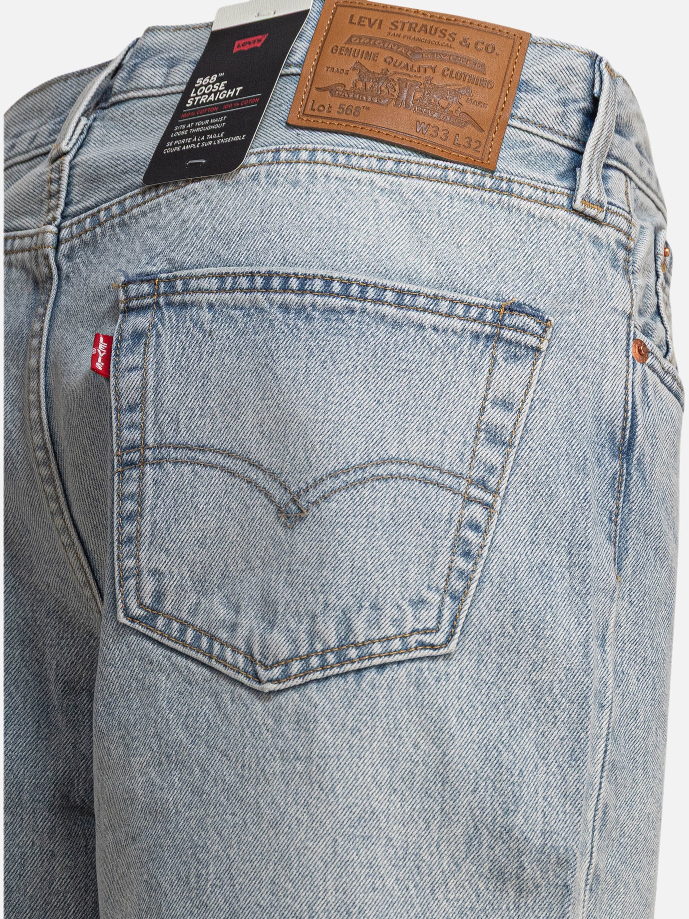 Levi&#39;s Jeans &quot;568™ Loose Straight&quot; 18582116_33/32 Light blue thumbnail_4