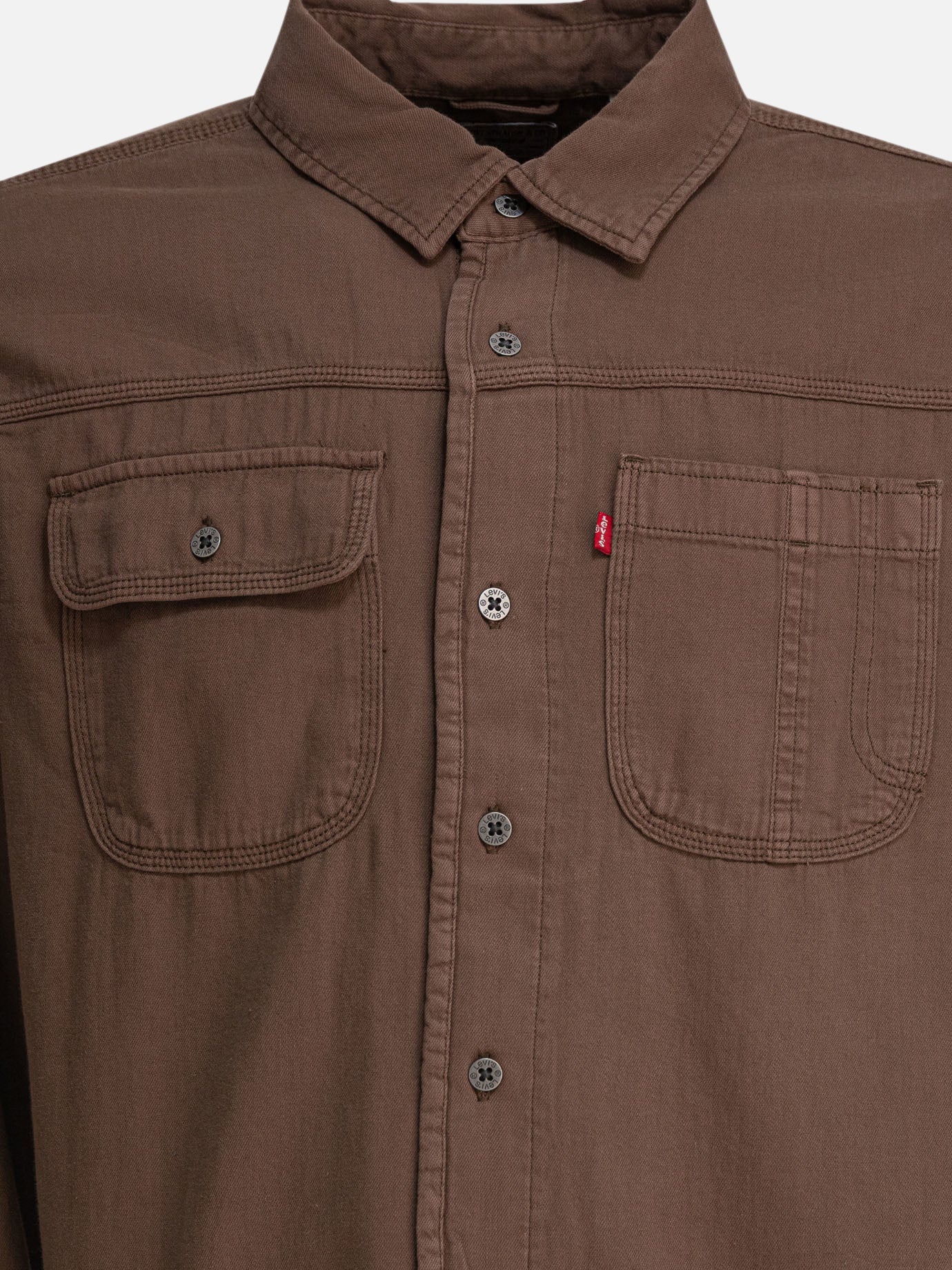 Levi&#39;s Camicia &quot;Auburn&quot; 18965303_S Brown thumbnail_3