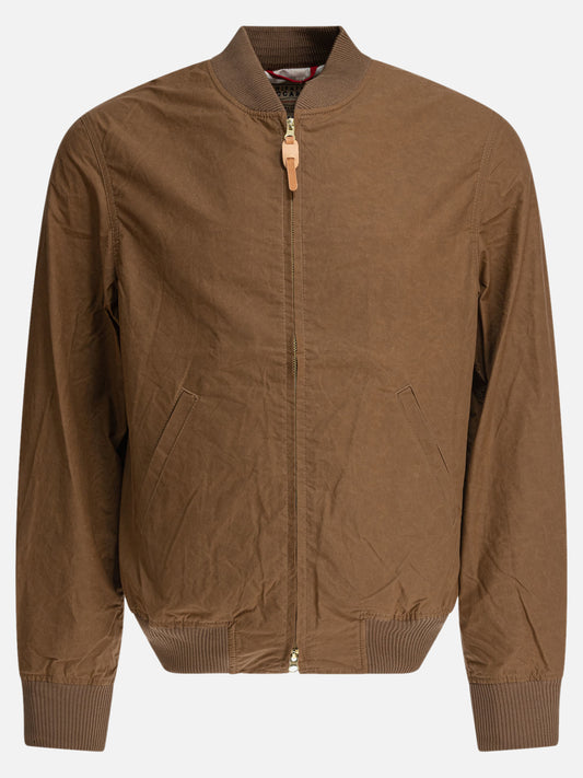 Bomber Solid colour  Marrone - Manifattura Ceccarelli Uomo | PLP | VIETTI Online Store 
