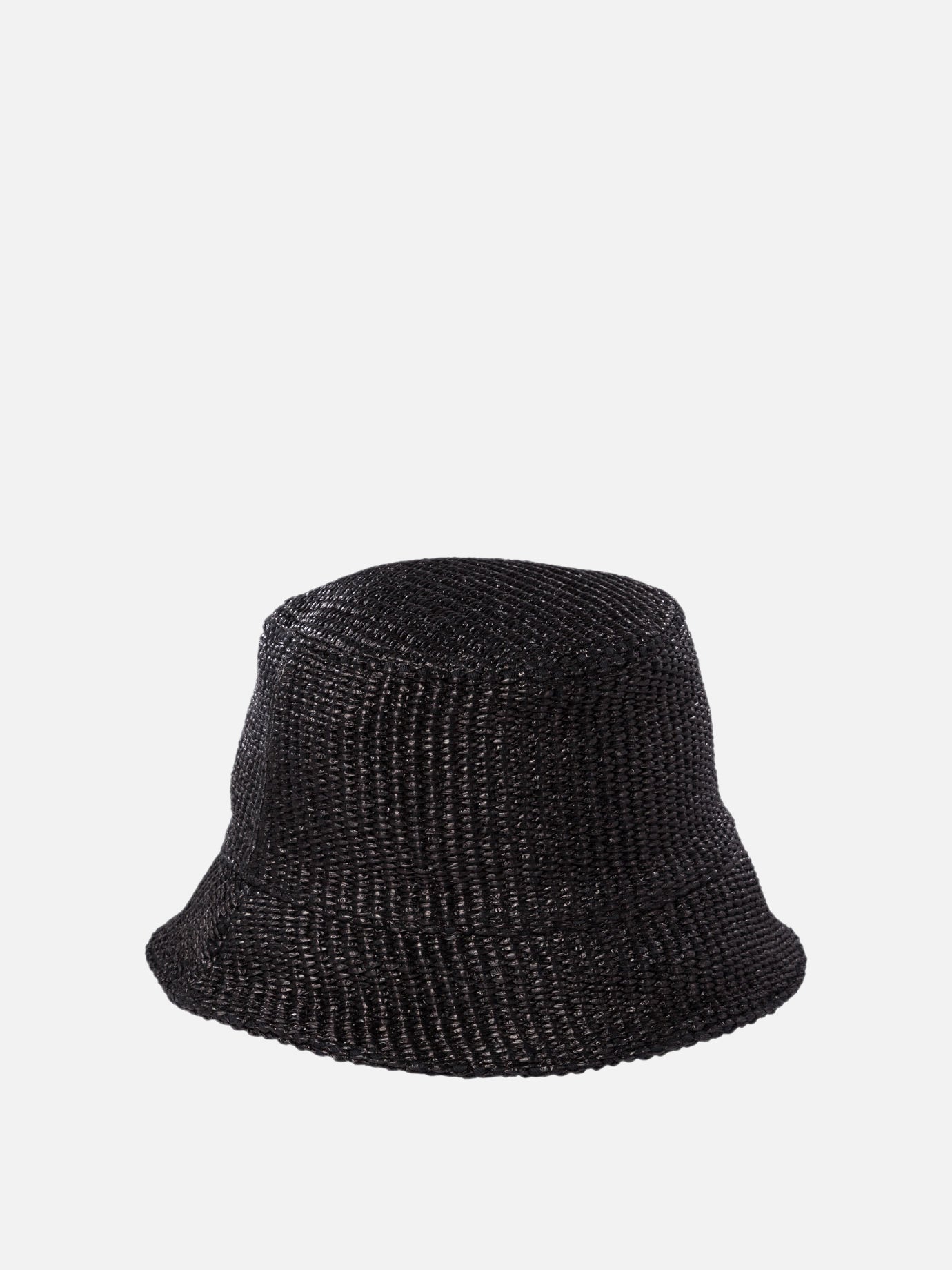 Marni Cappello bucket in tessuto effetto rafia 19610999_M Black thumbnail_3