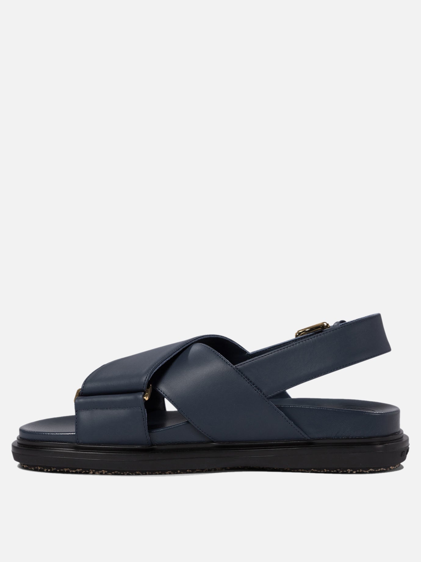 Sandali bassi 100% leather - 100% rubber  Blu - Marni Donna | PDP | VIETTI Online Store | Zoom-Modal_3
