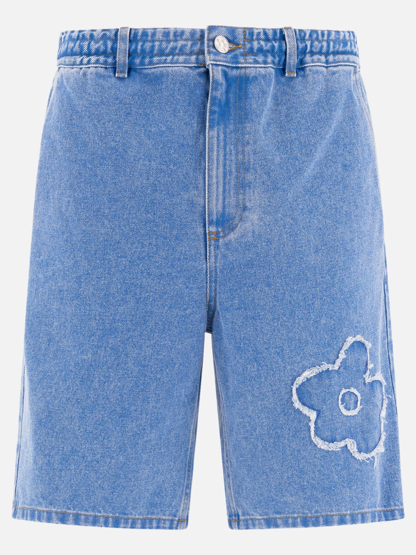 Marni Bermuda short con applicazioni 15399048_31 Blue thumbnail_1