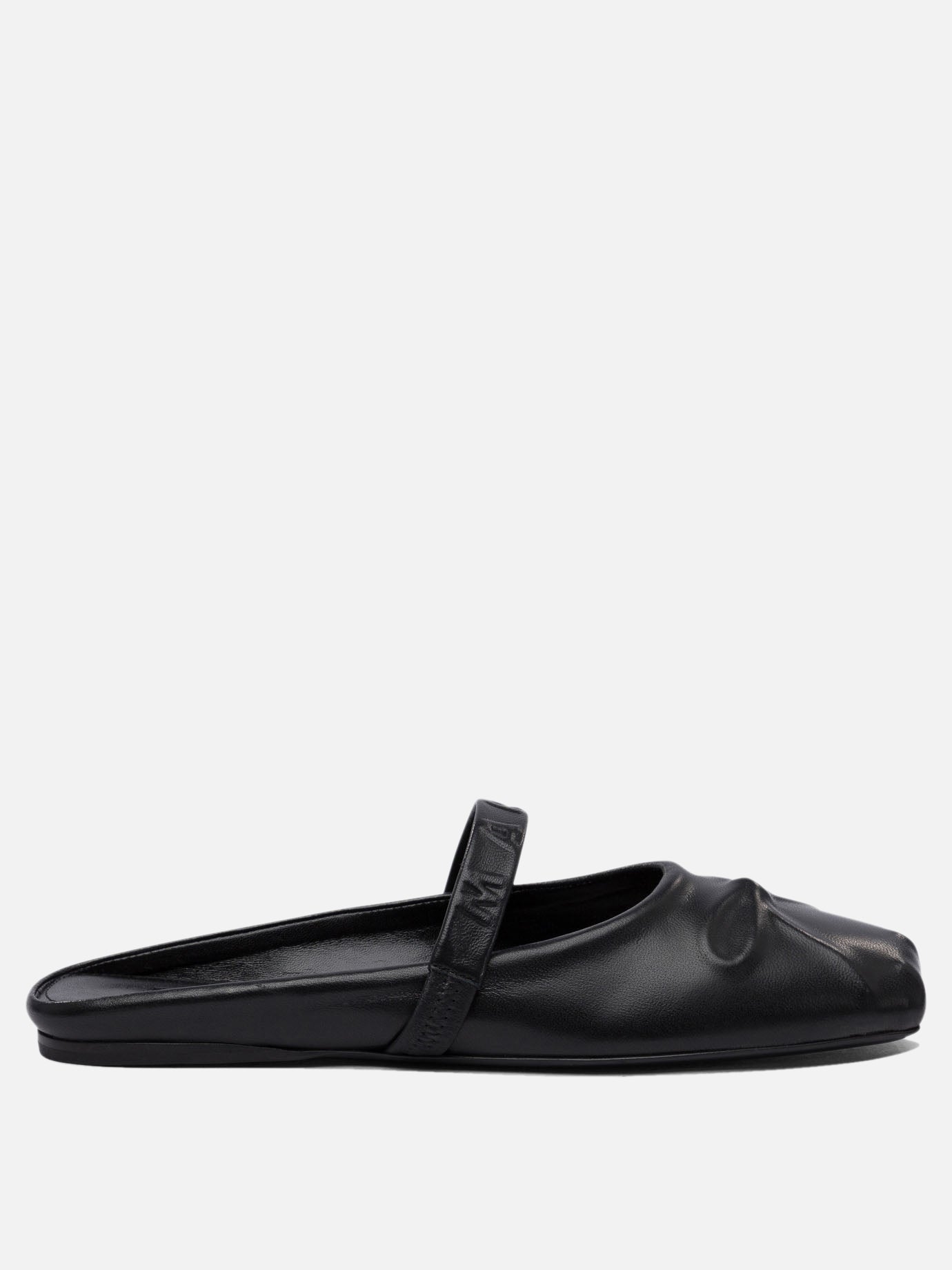 Marni Ballerine sabot &quot;Little Bow&quot; 16312907_36 Black thumbnail_1