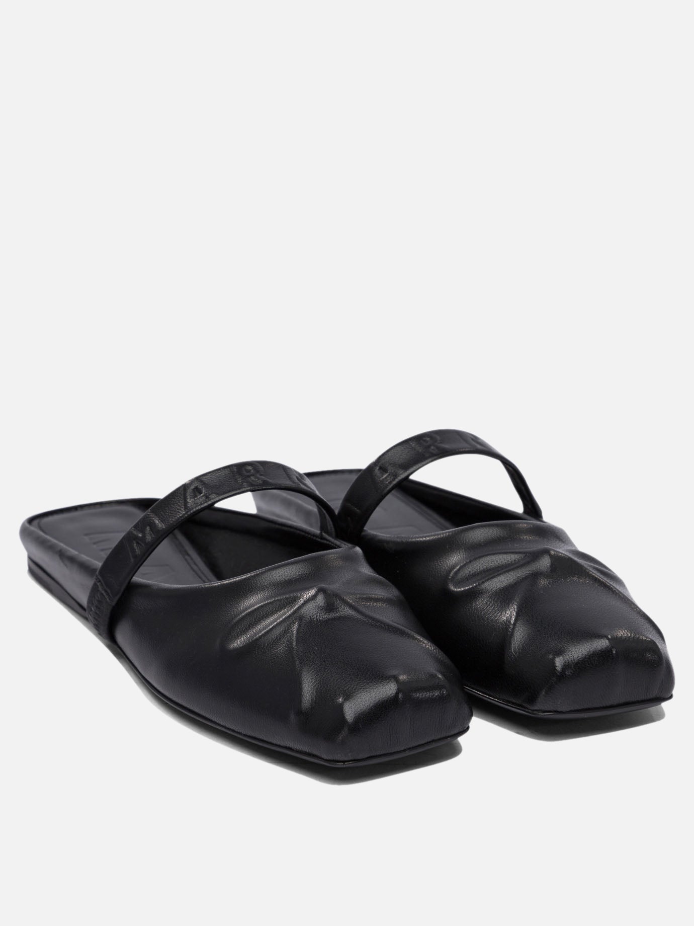 Marni Ballerine sabot &quot;Little Bow&quot; 16312907_36 Black thumbnail_2