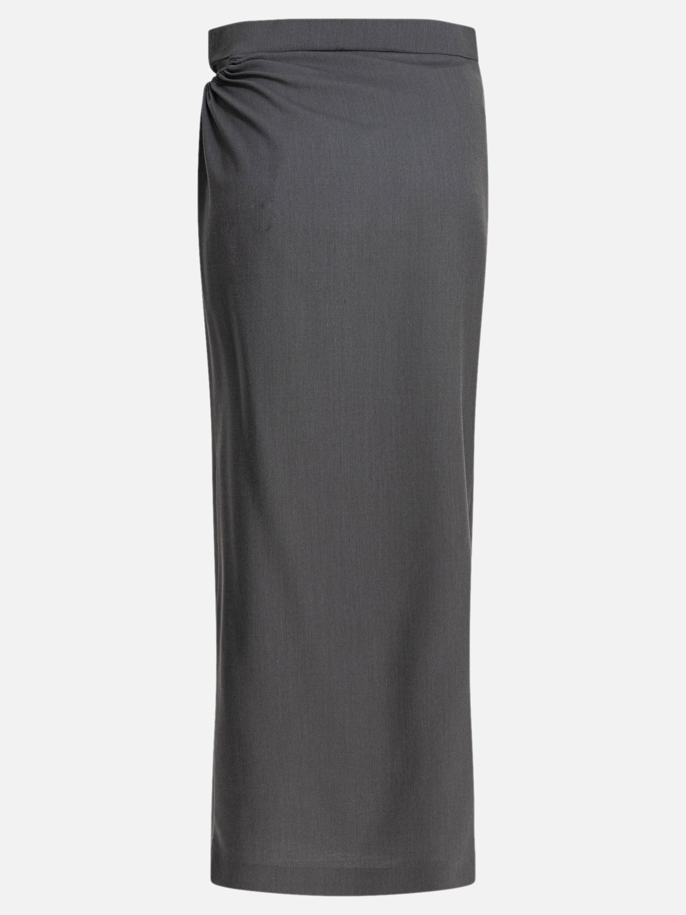 Max Mara Cut-out skirt Grey