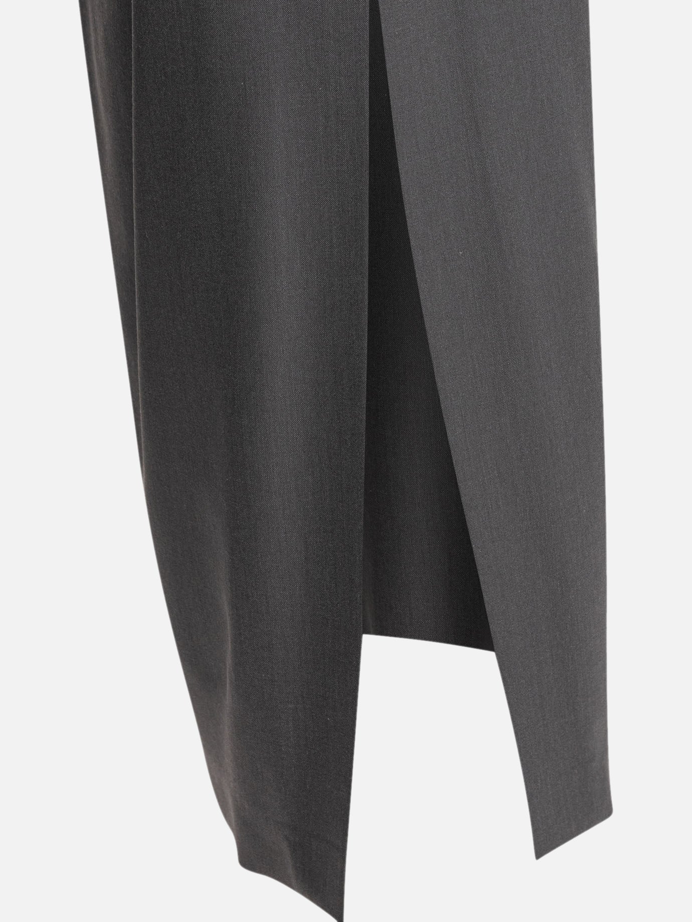 Max Mara Cut-out skirt 15443336_38 Grey thumbnail_4