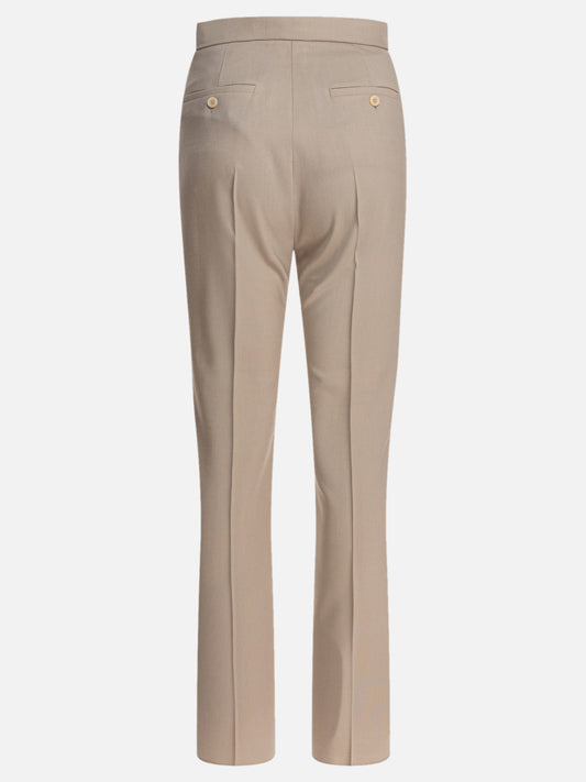 Max Mara Straight-leg trousers 14772865_40 Beige 2