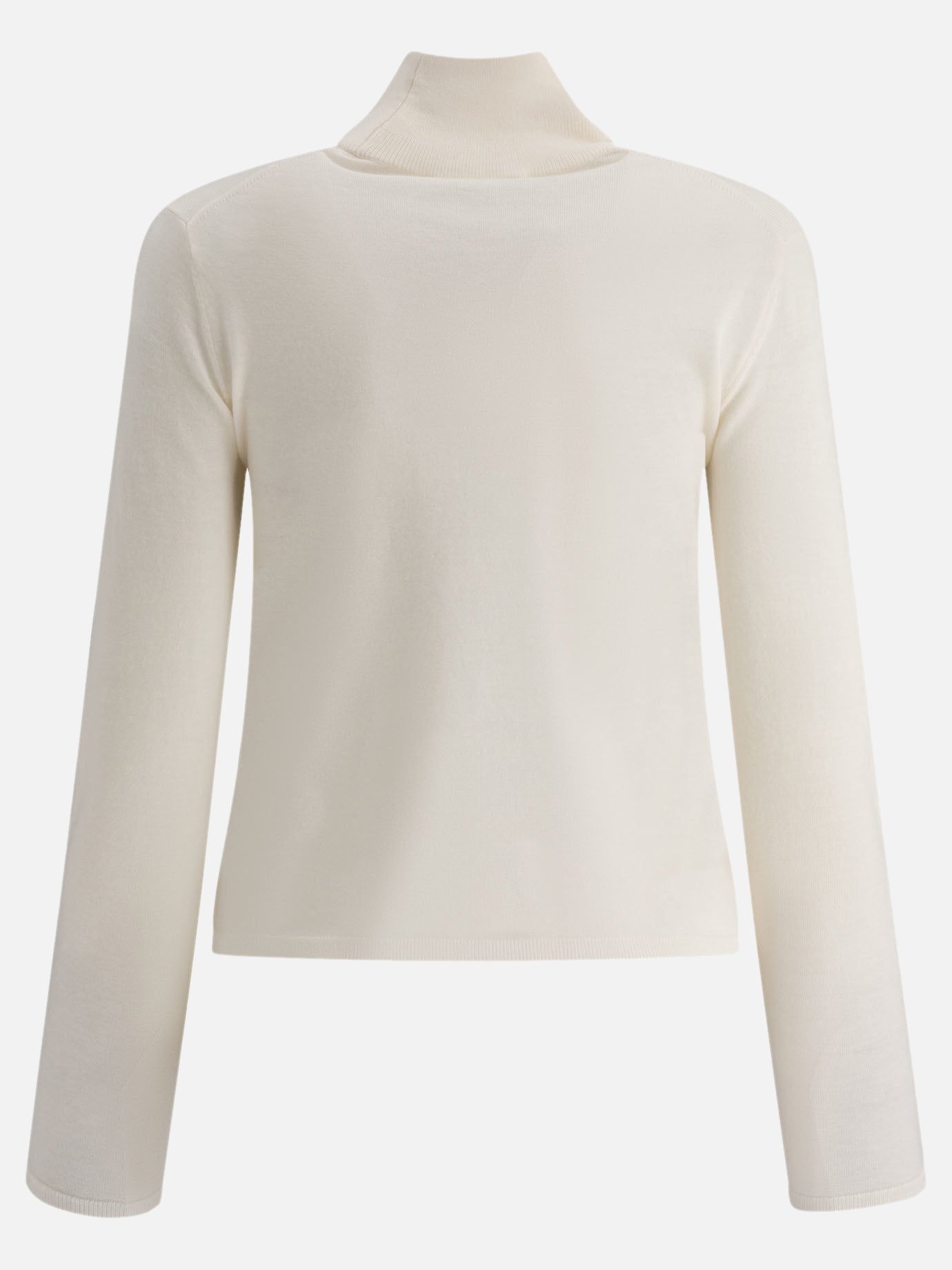 Max Mara Cashmere turtleneck 19345823_S White thumbnail_2