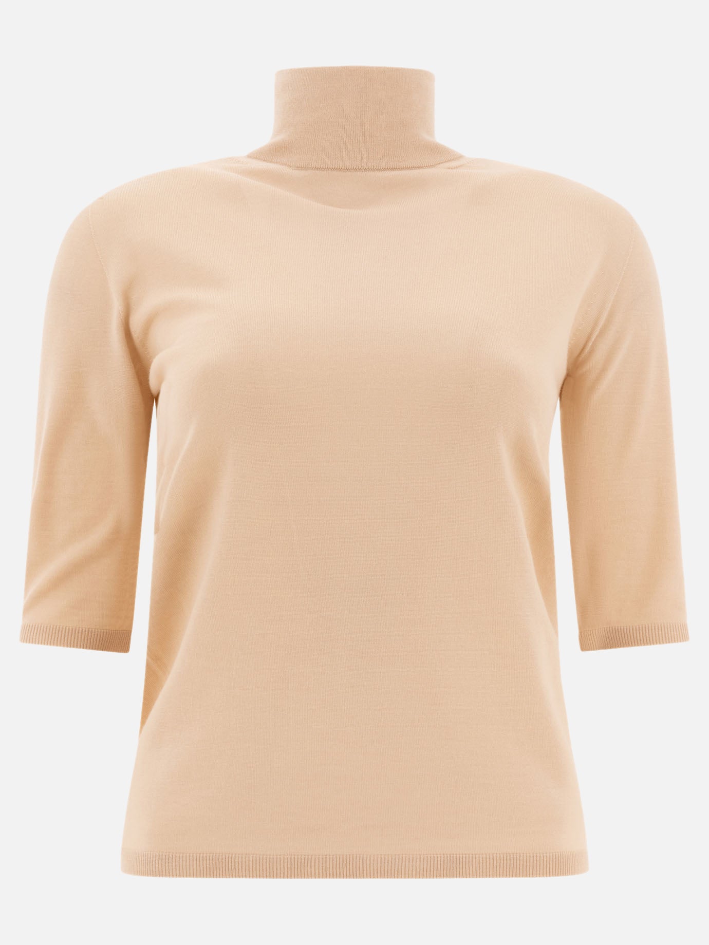 Max Mara Wool turtleneck 14922796_XS Beige thumbnail_1