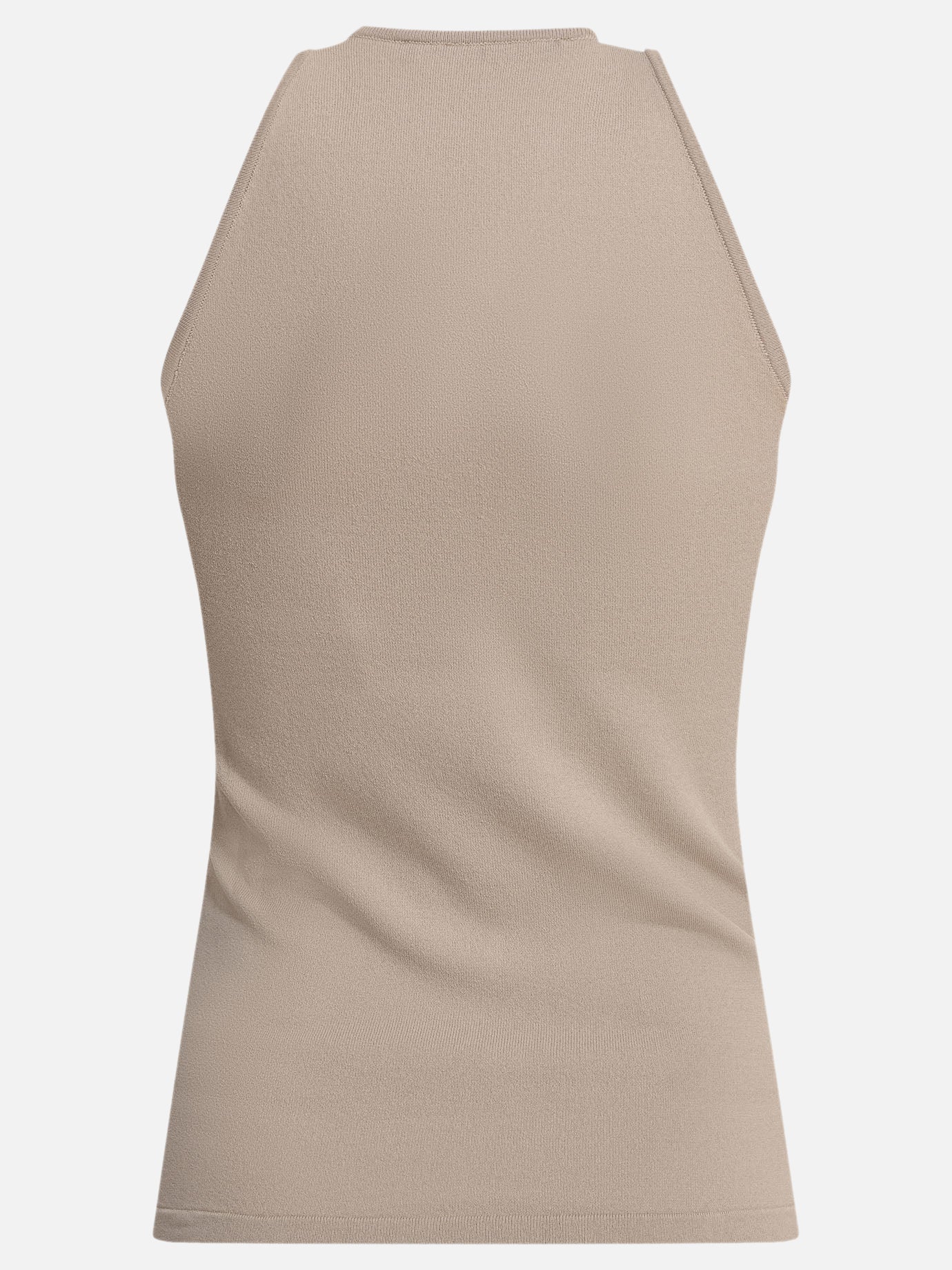Max Mara Top in viscosa 18905108_S Beige thumbnail_2