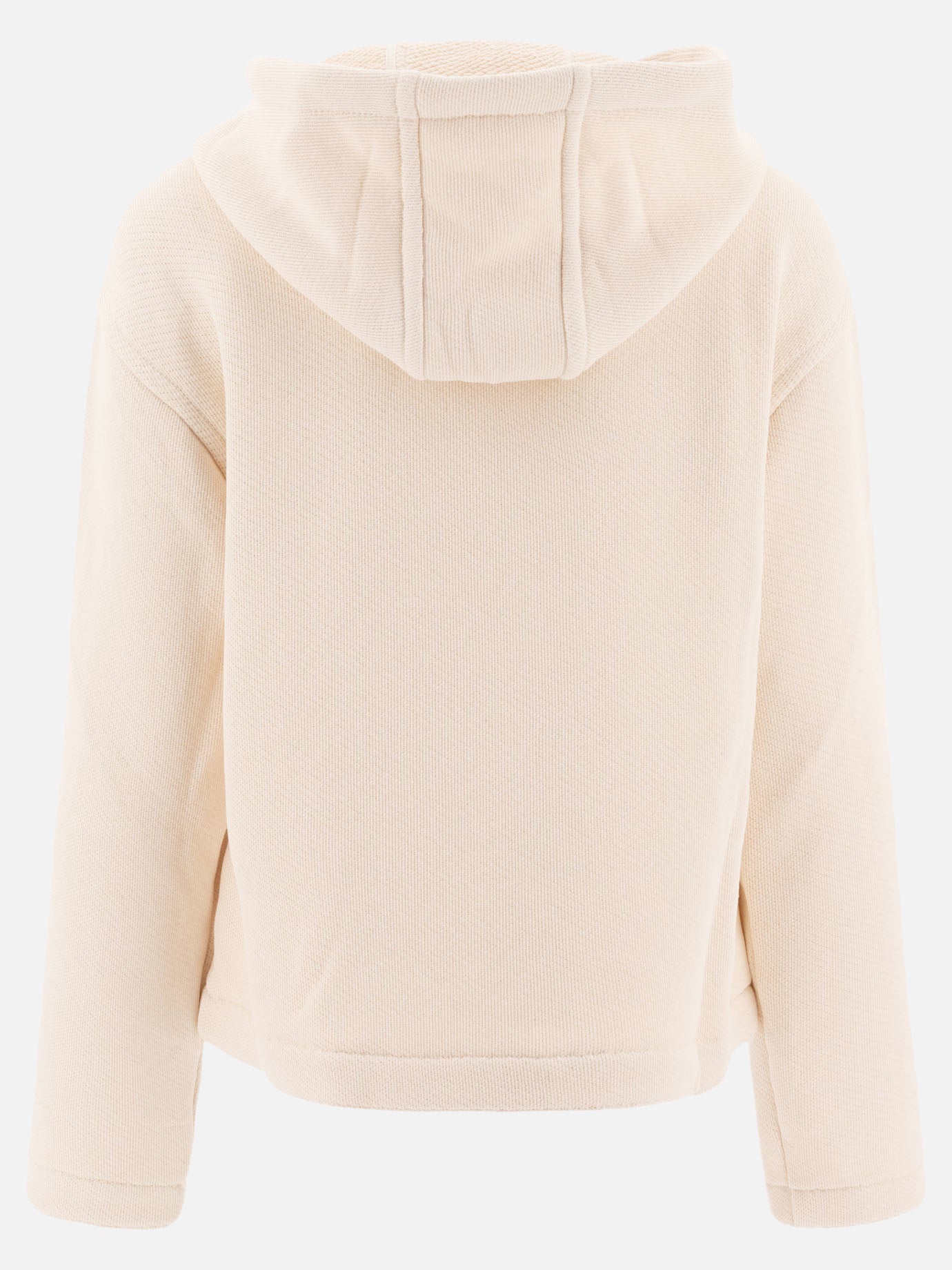 Max Mara Felpa con logo ricamato 12582189_S White thumbnail_2
