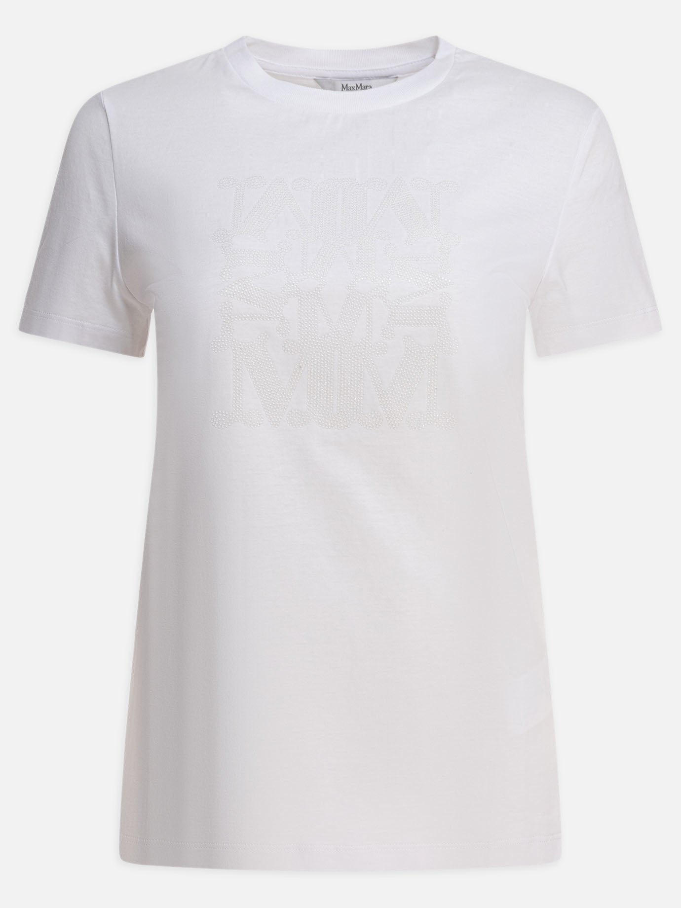 Max Mara T-shirt &quot;MaxMarabesque&quot; 10062393_XS White thumbnail_1