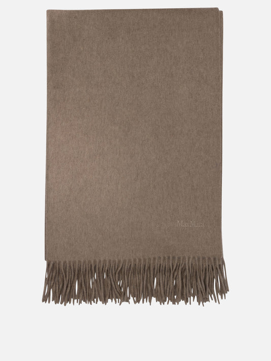 Max Mara Sciarpa in cashmere 14319927_UNI Brown 1
