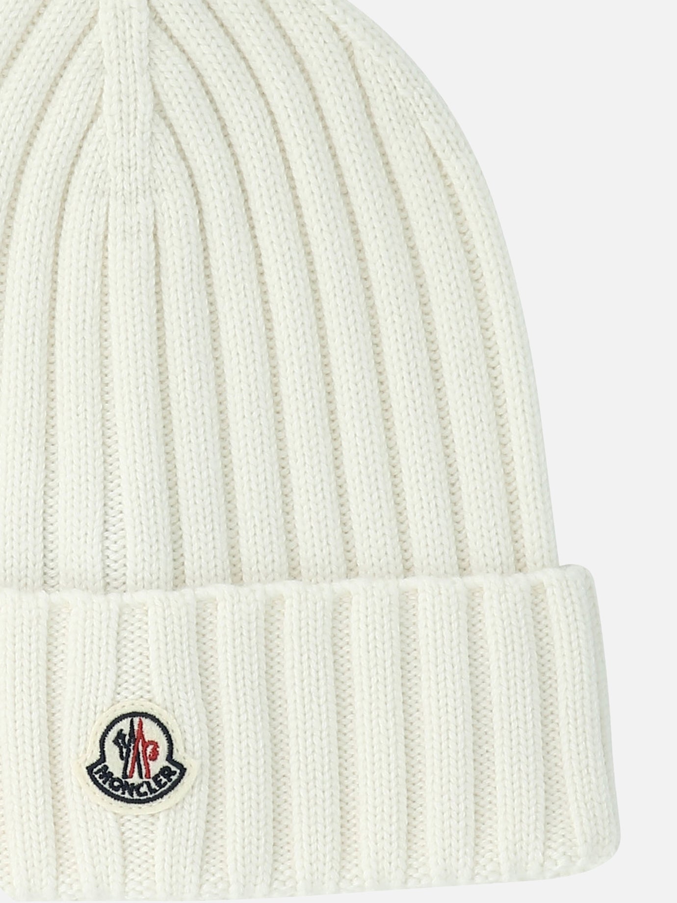 Moncler Wool beanie White