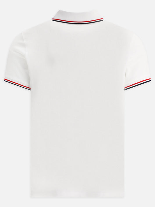 Moncler Polo con logo 10248660_S White 2