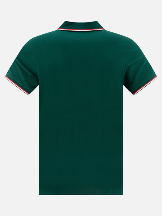 Moncler Polo con logo 16281826_S Green 2