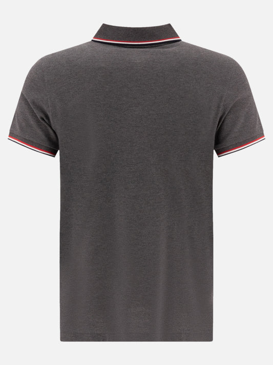 Moncler Polo con logo 15781602_M Grey 2