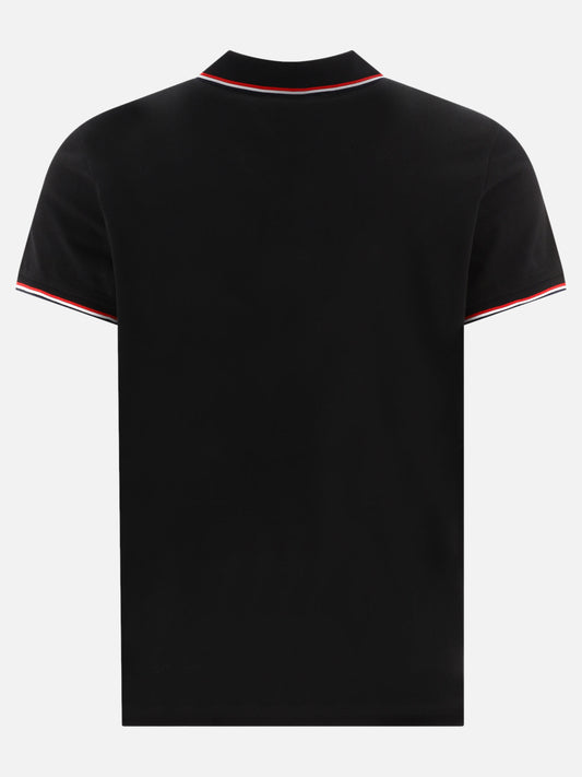 Moncler Polo con logo 18596429_S Black 2