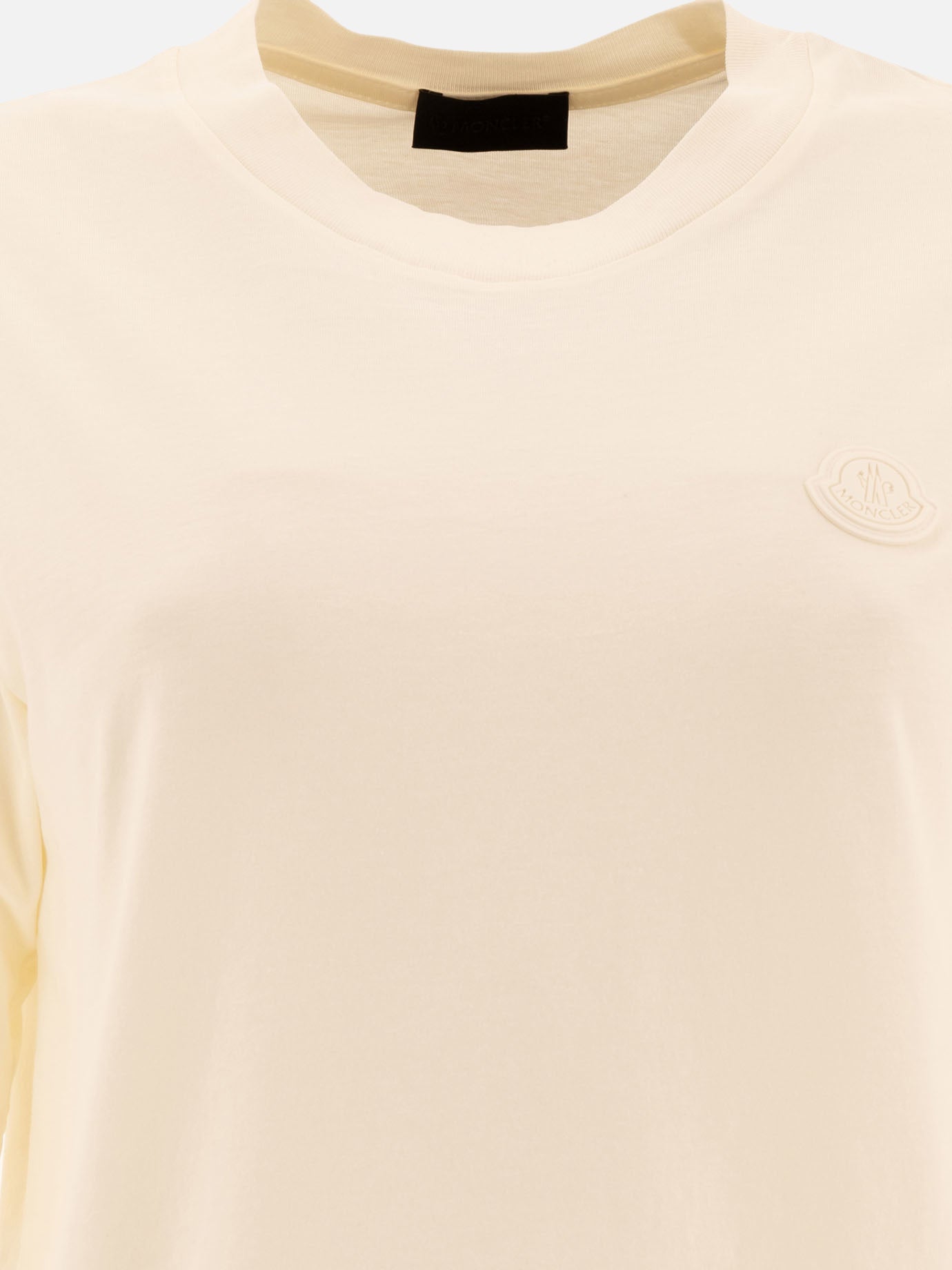 Crewneck t-shirts Logo  White - Moncler Women | PDP | VIETTI Online Store | Zoom-Modal_3
