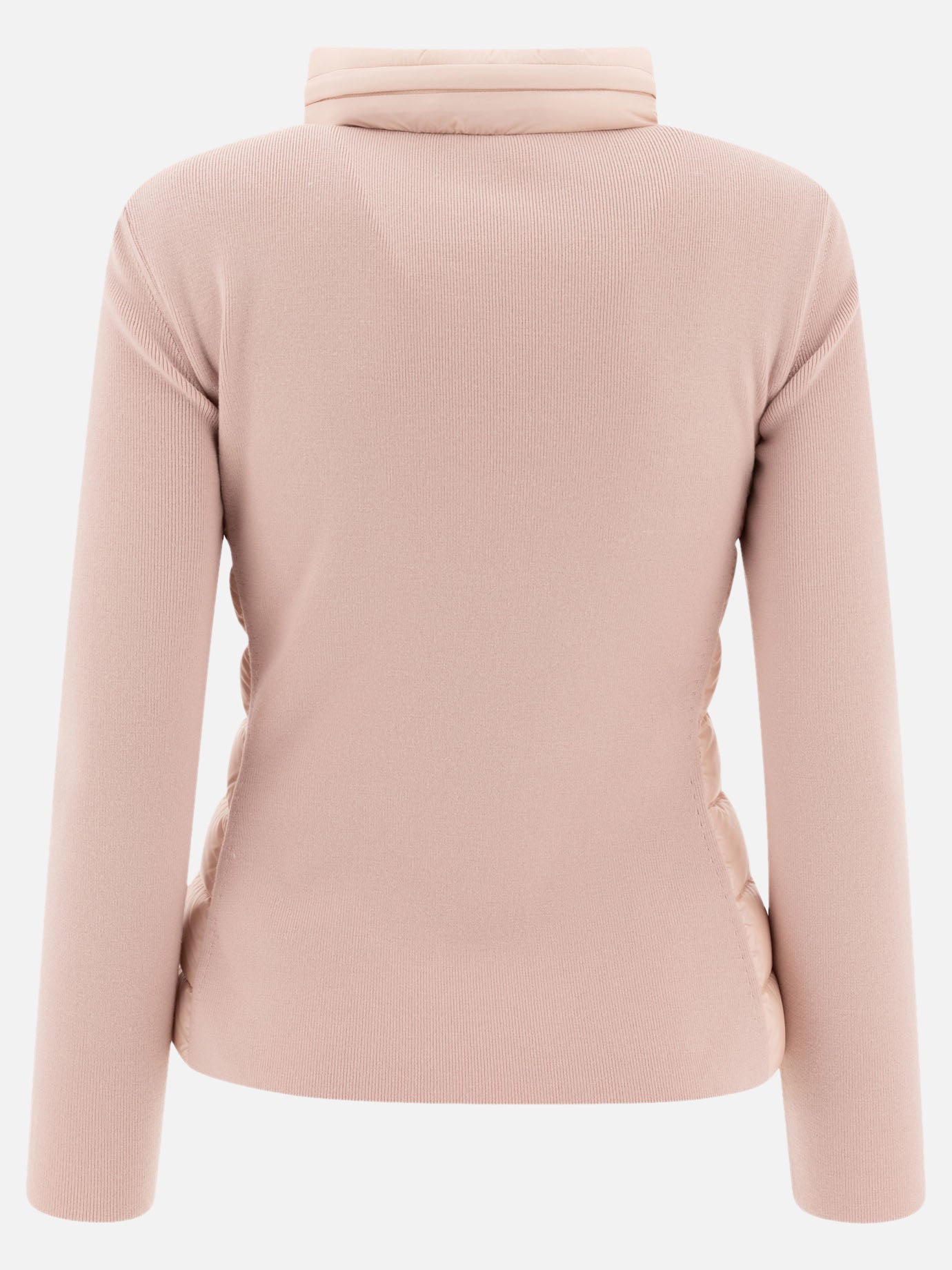 Moncler Cardigan imbottito in lana 13833089_XS Pink thumbnail_2