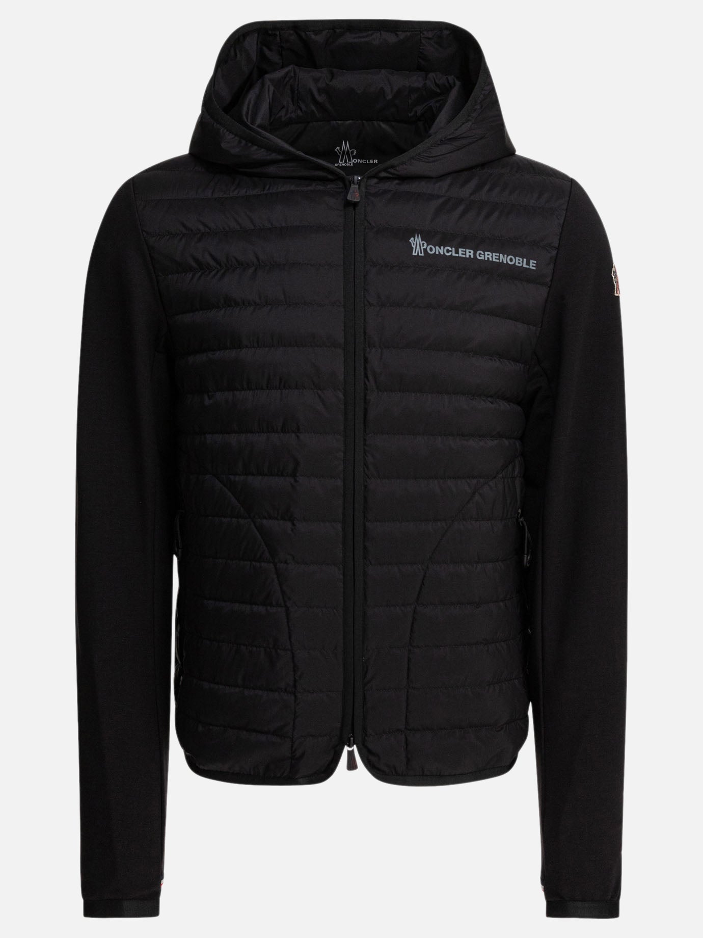 Moncler Grenoble Giacca imbottita leggera 12151652_S Black thumbnail_1
