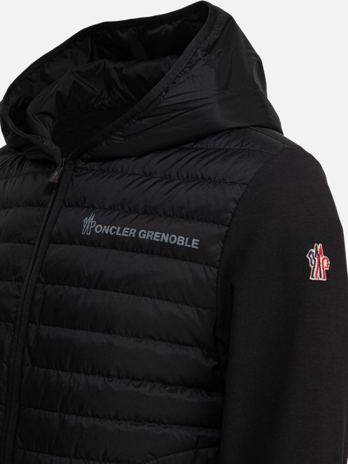 Moncler Grenoble Giacca imbottita leggera 12151652_S Black thumbnail_4