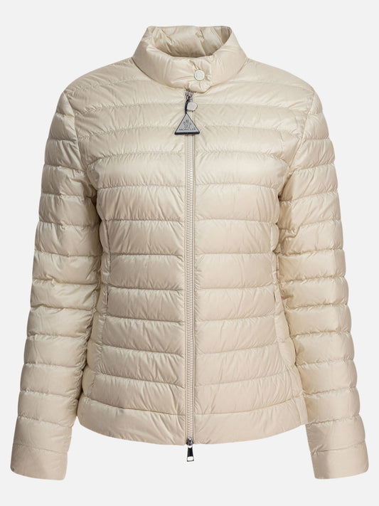 Piumini corti Logo  Bianco - Moncler Donna | PLP | VIETTI Online Store 
