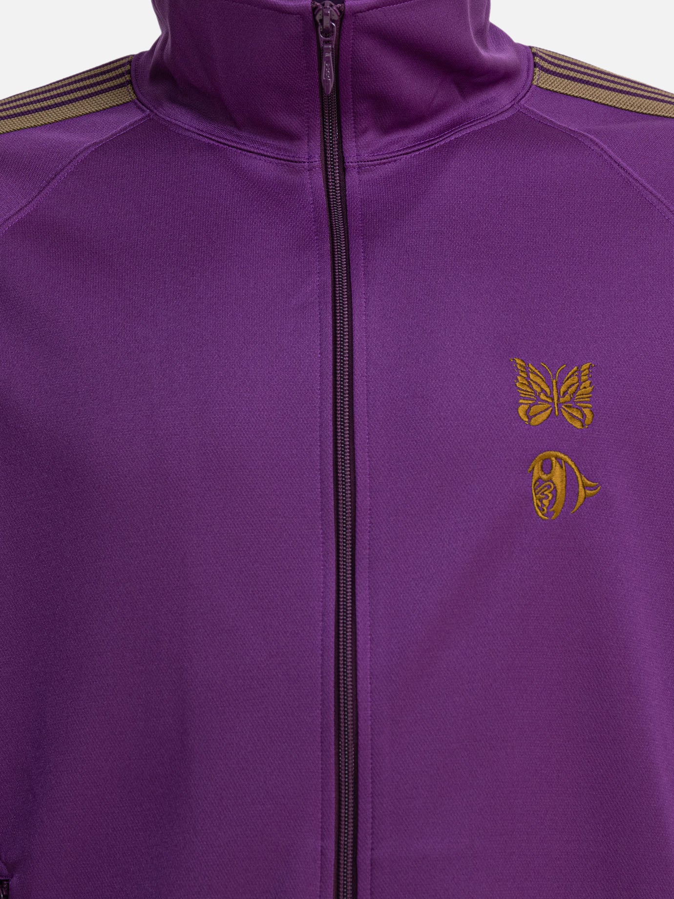 Full zip sweatshirts Solid colour  Purple - Needles Men | PDP | VIETTI Online Store | thumbnail_3