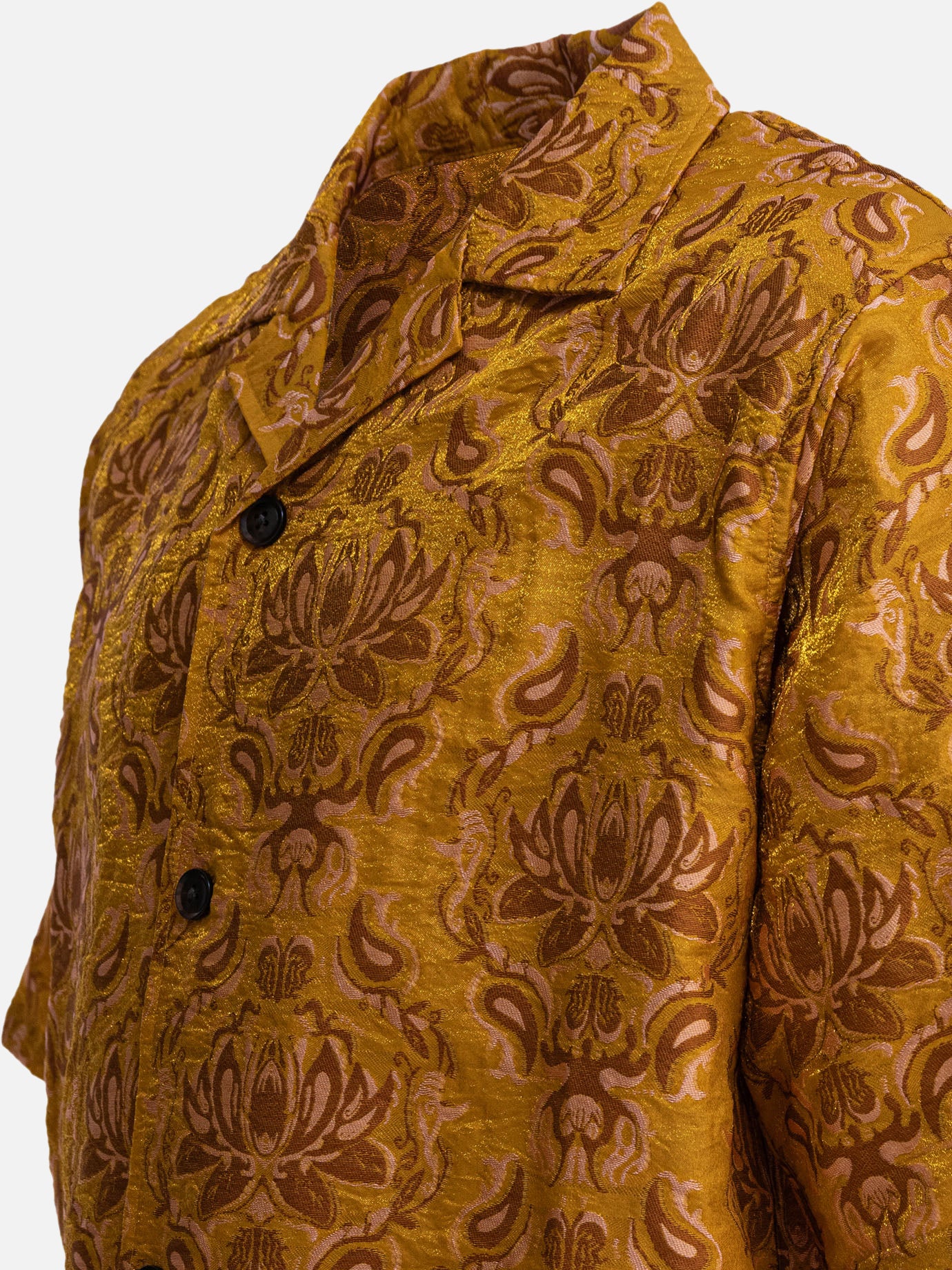 Needles Camicia &quot;Cabana&quot; 18444016_S Yellow thumbnail_4