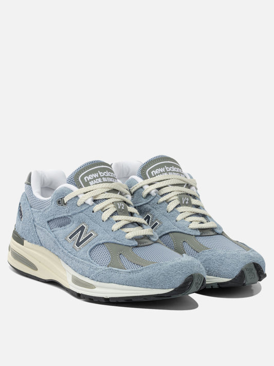 Low top sneakers 100% suede - 100% rubber  Light blue - New Balance Men | PLP | VIETTI Online Store | 2
