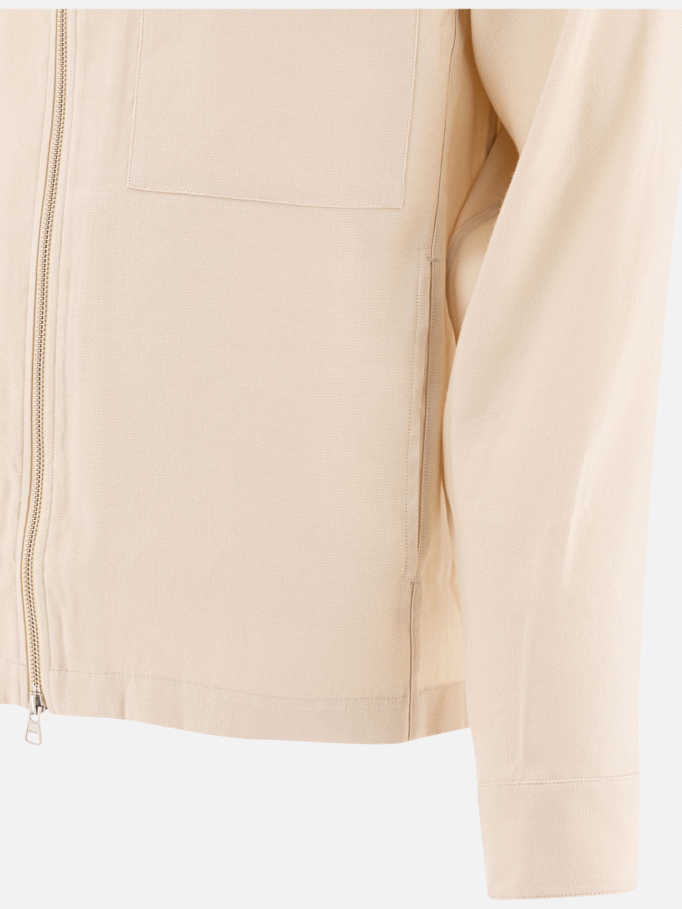 Overshirt jackets Solid colour  White - NN.07 Men | PDP | VIETTI Online Store | Zoom-Modal_4
