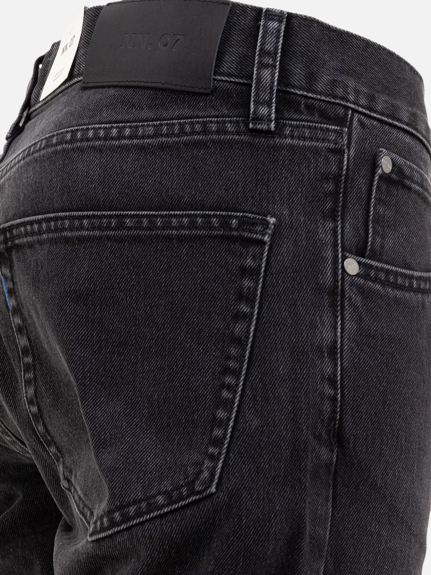 Jeans a gamba dritta Solid colour  Nero - NN.07 Uomo | PDP | VIETTI Online Store | thumbnail_4
