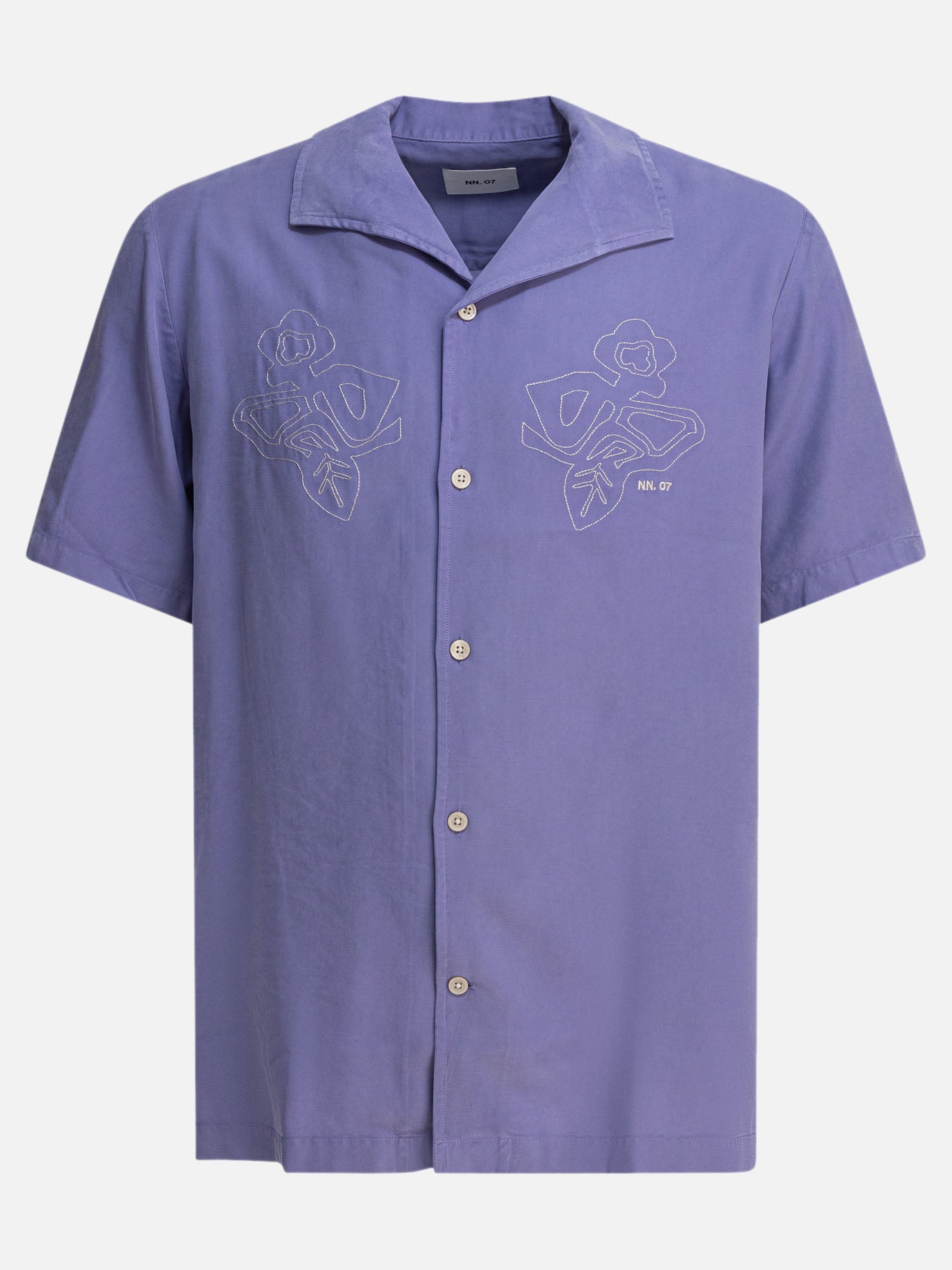 Camicie casual Solid colour  Viola - NN.07 Uomo | PDP | VIETTI Online Store | thumbnail