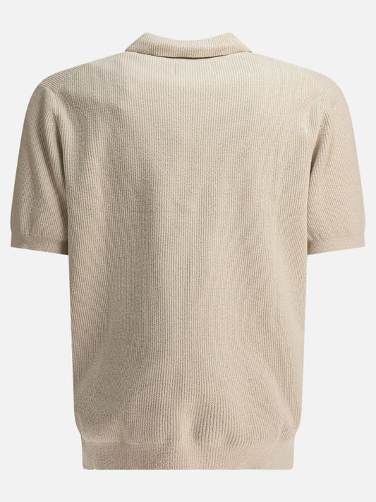 Polo senza bottoni 2526429634  Beige - NN.07 Uomo | VIETTI Online Store | 2
