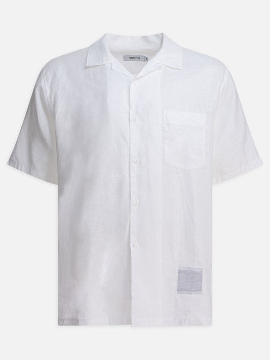 Camicie casual Solid colour  Bianco - nonnative Uomo | PLP | VIETTI Online Store 
