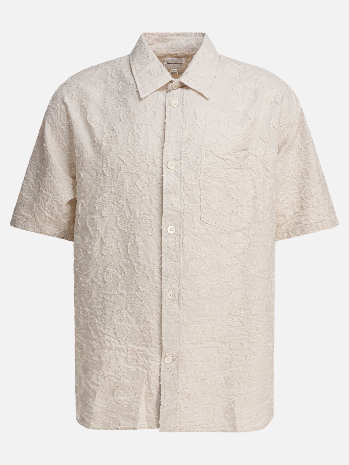Camicie casual Solid colour  Beige - Norse Projects Uomo | PDP | VIETTI Online Store | Zoom-Modal
