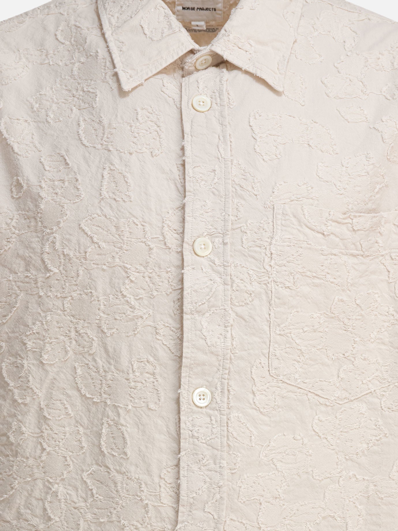 Camicie casual Solid colour  Beige - Norse Projects Uomo | PDP | VIETTI Online Store | Zoom-Modal_3

