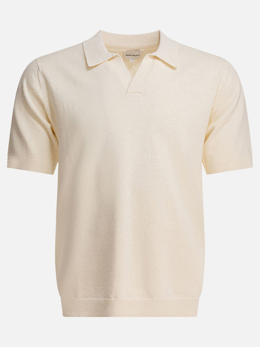 Norse Projects "Leif" polo shirt 10812650_S White 1