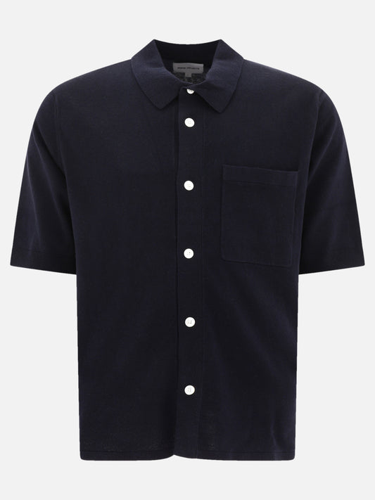 Norse Projects "Rollo" Shirt 10660729_S Blue 1