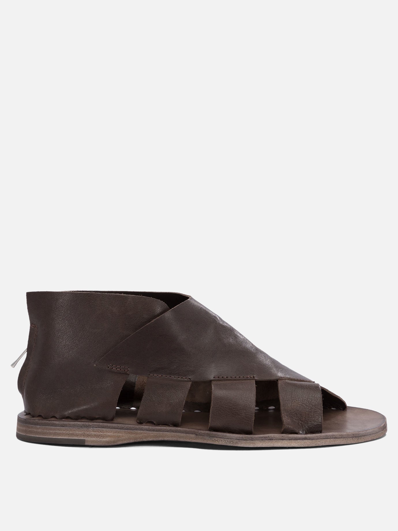 Sandali bassi 100% leather - 100% leather  Marrone - Officine Creative Donna | PDP | VIETTI Online Store | thumbnail