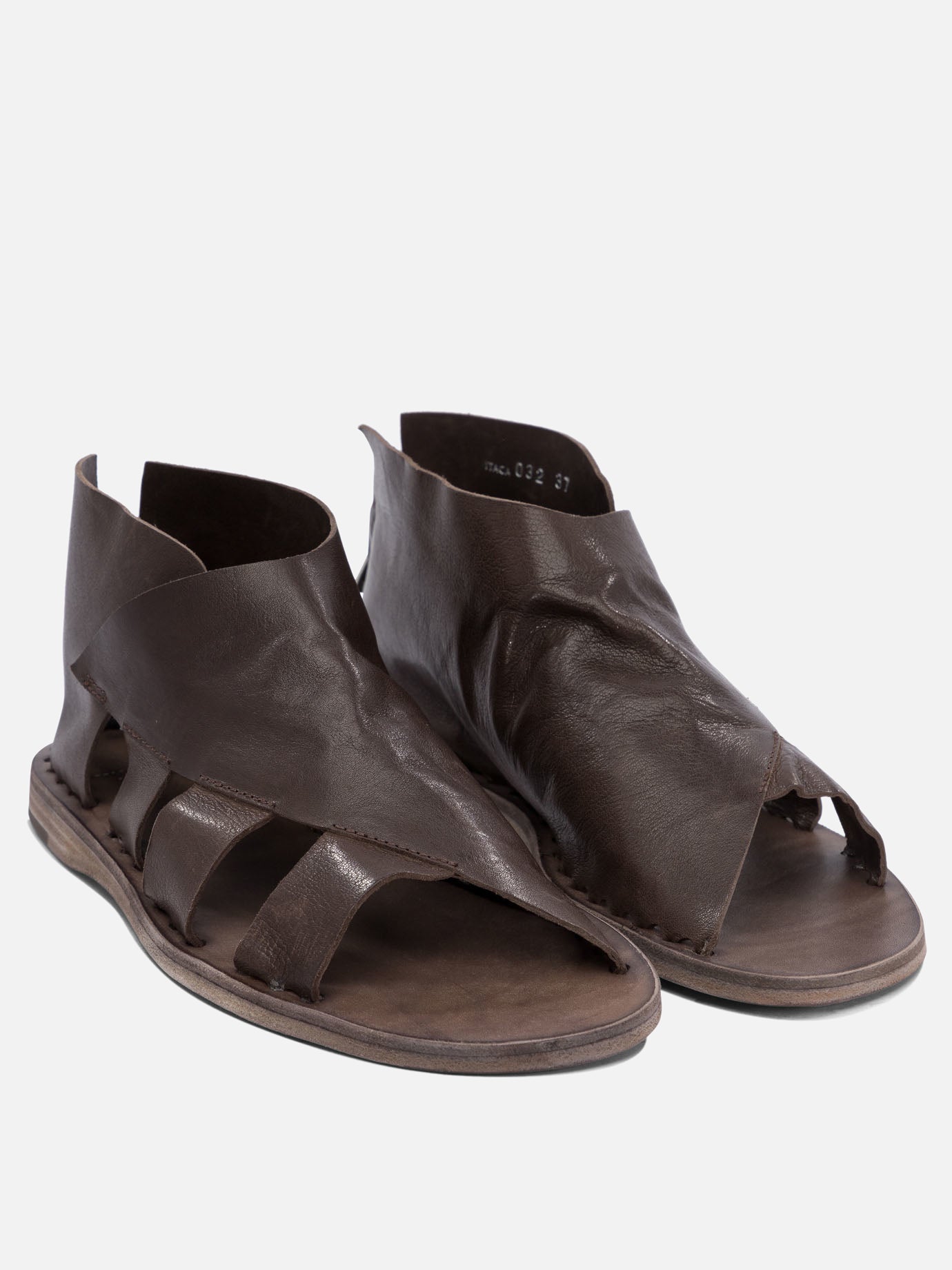Sandali bassi 100% leather - 100% leather  Marrone - Officine Creative Donna | PDP | VIETTI Online Store | Zoom-Modal_2
