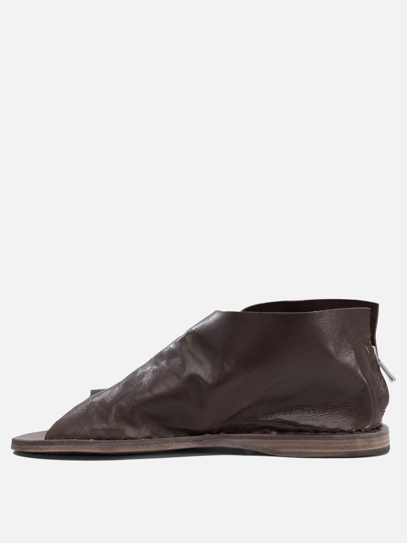 Sandali bassi 100% leather - 100% leather  Marrone - Officine Creative Donna | PDP | VIETTI Online Store | thumbnail_3