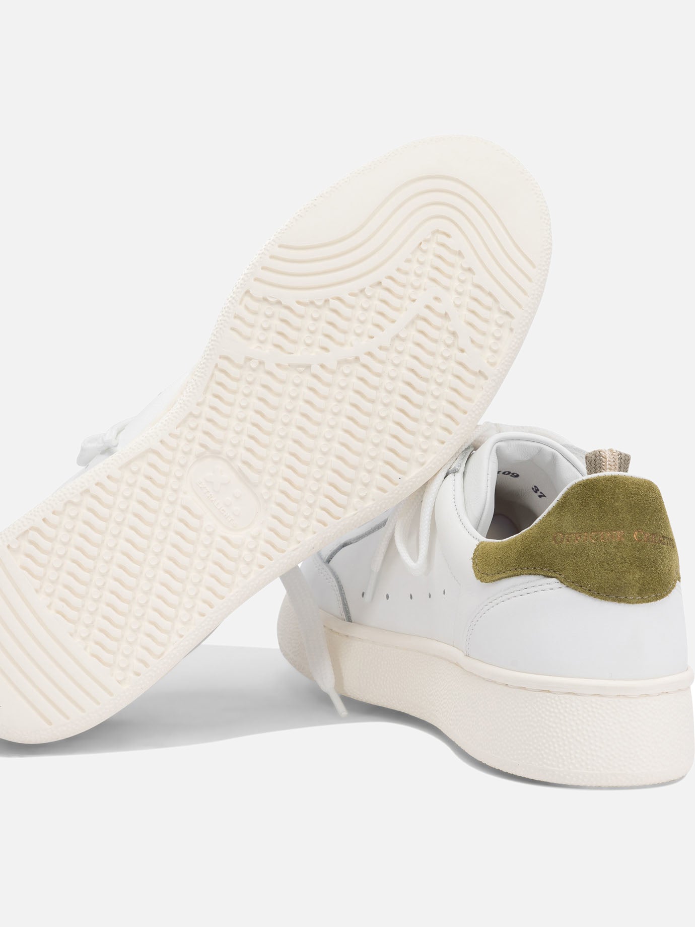 Sneaker basse 100% leather - 100% rubber  Bianco - Officine Creative Donna | PDP | VIETTI Online Store | thumbnail_5