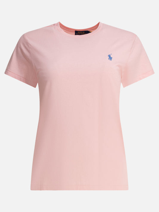 Polo Ralph Lauren T-shirt in cotone slim-fit 17754449_XS Pink 1