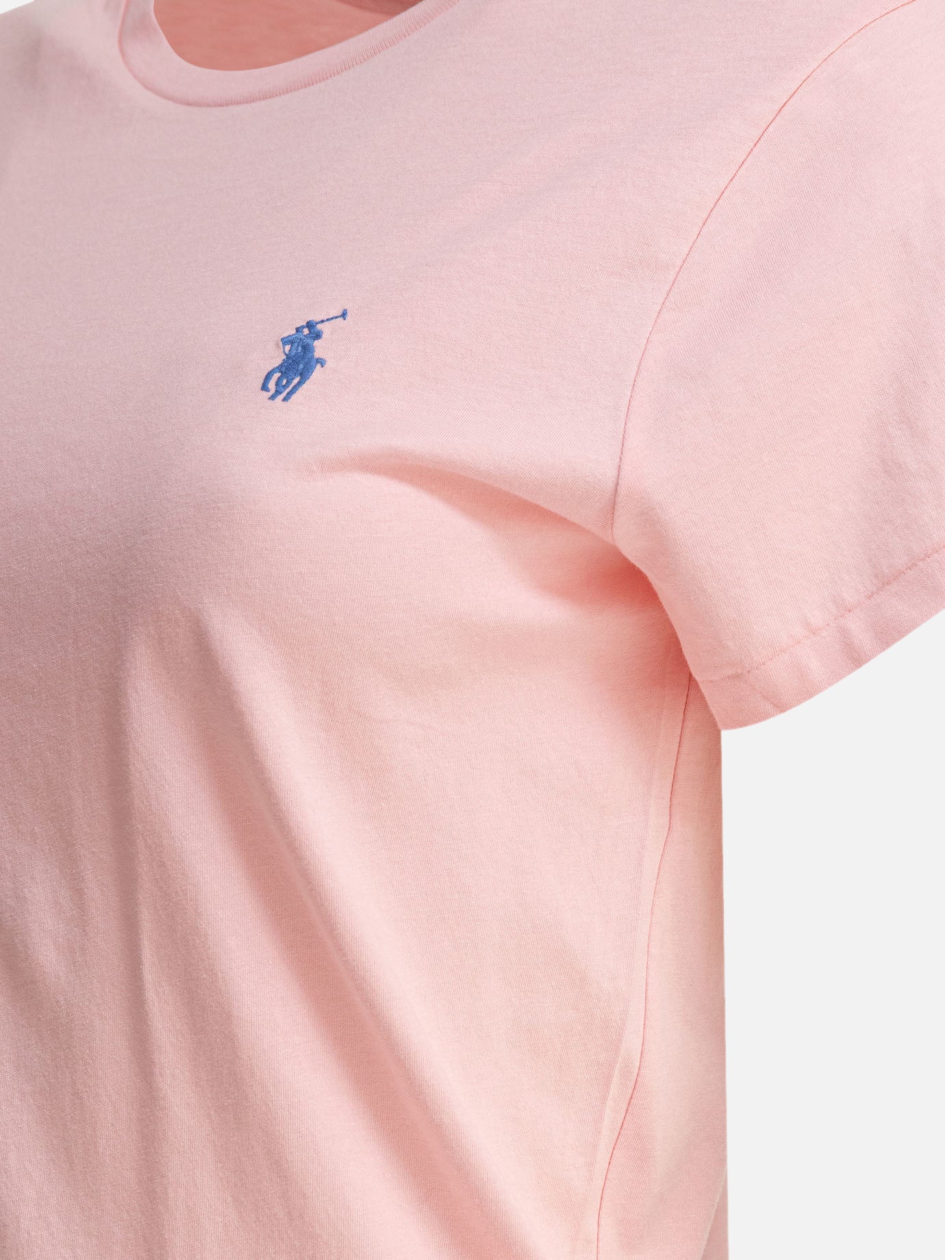 Polo Ralph Lauren T-shirt in cotone slim-fit 17754449_XS Pink thumbnail_4
