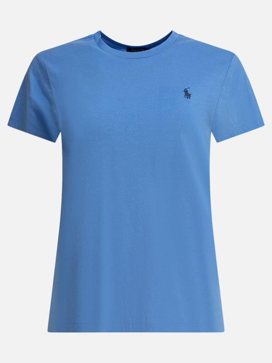Polo Ralph Lauren T-shirt in cotone slim-fit 18433631_XS Light blue 1