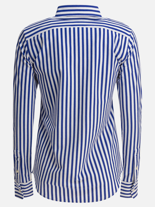 Polo Ralph Lauren Camicia in Oxford di cotone a righe 13127251_XS Blue 2