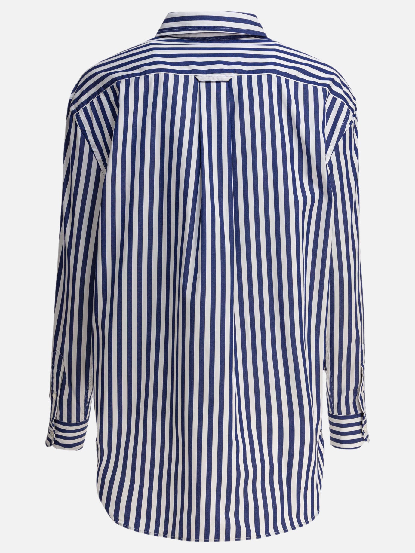 Polo Ralph Lauren Camicia in cotone a righe oversize-fit 11201468_XS Blue thumbnail_2