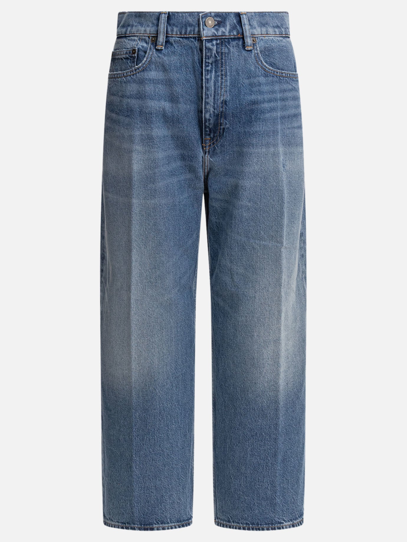 Polo Ralph Lauren Jeans cropped a gamba larga 10986278_25 Light blue thumbnail_1